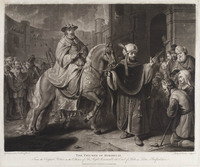 KG 15337
<br/>
Triompf van Mordechai
<br/>
<em>Earlom, Richard (1742/43-1822)</em>